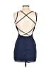 TOBI 100% Polyester Solid Blue Cocktail Dress Size S - photo 2