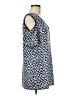 Tango Mango Blue Short Sleeve Blouse Size M - photo 4