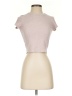Monrow Tan Short Sleeve Turtleneck Size XS - photo 1