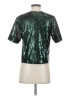 Crosby 100% Polyester Green Short Sleeve Top Size S - photo 2