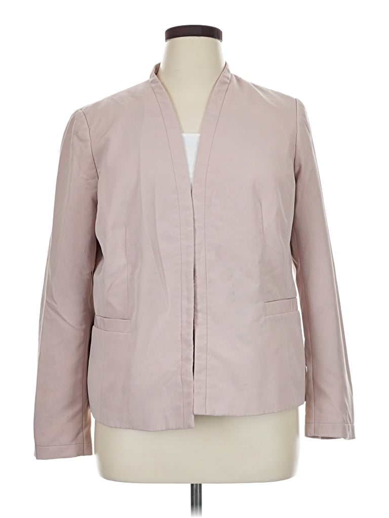 Pre-owned Liz Claiborne Career Blazer Jacket In Pink