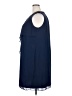SLNY 100% Polyester Solid Blue Cocktail Dress Size 18w - photo 5