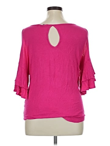 Crave Fame By Almost Famous 3/4 Sleeve Top (view 2)