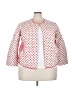 J.Jill 100% Cotton Polka Dots White Jacket Size 2X - photo 1
