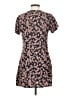 Volcom 100% Viscose Floral Black Casual Dress Size 4 - 6 - photo 2