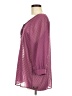 Matilda Jane 100% Polyester Purple 3/4 Sleeve Blouse Size M - photo 5