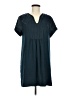 Forest Lily 100% Polyester Solid Teal Casual Dress Size 6 - photo 1