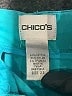 Chico's Solid Teal Gold Casual Pants Size Lg (2.5) - photo 4