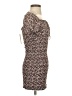 Blush Hearts Brown Cocktail Dress Size S - photo 4