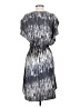 Express 100% Polyester Print Gray Casual Dress Size XS - photo 2