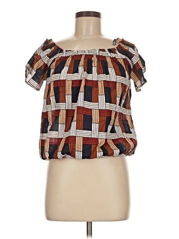 Blush Short Sleeve Blouse (view 1)