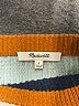 Madewell Color Block Brown Pullover Sweater Size S - photo 7