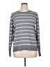 Kim Rogers Stripes Gray Pullover Sweater Size XL - photo 1