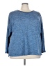 Apt. 9 100% Polyester Blue Pullover Sweater Size 3X - photo 1