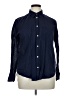 Gap 100% Cotton Polka Dots Blue Long Sleeve Button-Down Shirt Size XL - photo 1