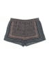 BCBGMAXAZRIA Chevron-herringbone Black Shorts Size M - photo 1