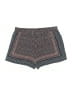 BCBGMAXAZRIA Chevron-herringbone Black Shorts Size M - photo 2