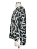 M Magaschoni Animal Print Gray Silver Pullover Sweater Size XS - photo 5