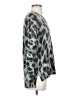 M Magaschoni Animal Print Gray Silver Pullover Sweater Size XS - photo 4