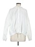 Athleta 100% Polyester White Windbreaker Size M - photo 1