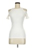 FRAME Ivory Short Sleeve Top Size M - photo 1