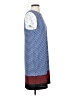 Vince Camuto 100% Polyester Polka Dots Color Block Blue Casual Dress Size 2 - photo 4