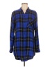 Rails 100% Rayon Blue Long Sleeve Henley Size M - photo 1