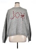 H&M Graphic Silver Pullover Sweater Size XL - photo 1