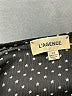 L'Agence 100% Polyester Polka Dots Black Long Sleeve Blouse Size S - photo 7