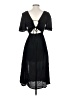 Dex 100% Rayon Black Casual Dress Size S - photo 2