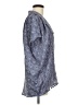 BCBGeneration 100% Polyester Blue Short Sleeve Blouse Size M - photo 4