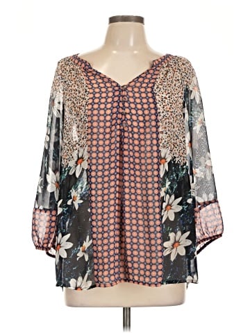 New Directions 3/4 Sleeve Blouse (view 1)