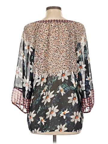 New Directions 3/4 Sleeve Blouse (view 2)