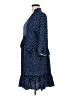 Unbranded 100% Polyester Polka Dots Blue Casual Dress Size M - photo 5