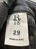R13 Solid Silver Jeans Size 29 waist - photo 7