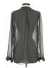 Banana Republic 100% Polyester Gray Long Sleeve Blouse Size S - photo 2