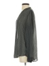 Banana Republic 100% Polyester Gray Long Sleeve Blouse Size S - photo 5