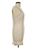 Windsor Solid Tan Cocktail Dress Size L - photo 4