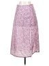 Shein 100% Polyester Floral Pink Casual Skirt Size 4 - photo 1