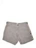Dylan 100% Tencel Solid Tan Gray Khaki Shorts Size 2 - photo 1