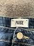 Paige 100% Cotton Blue Denim Shorts Size 26 waist - photo 3