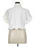 Unbranded 100% Cotton White Short Sleeve Blouse Size XL - photo 2