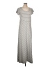 Athleta Stripes Gray Casual Dress Size L (petite) - photo 1