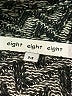 Eight Eight Eight 100% Cotton Black Pullover Sweater Size M - photo 7