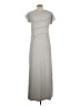 Athleta Stripes Gray Casual Dress Size L (petite) - photo 2