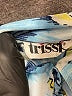 Trissi Blue Short Sleeve Blouse Size S - photo 7