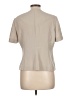 Studio 1 100% Polyester Tan Short Sleeve Blouse Size 10 (petite) - photo 2