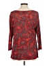 Clara Sun Woo Red 3/4 Sleeve Top Size M - photo 2