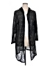 Assorted Brands 100% Polyester Black Cardigan Size 1X - photo 1