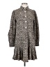 AVARA Animal Print Brown Casual Dress Size S - photo 1
